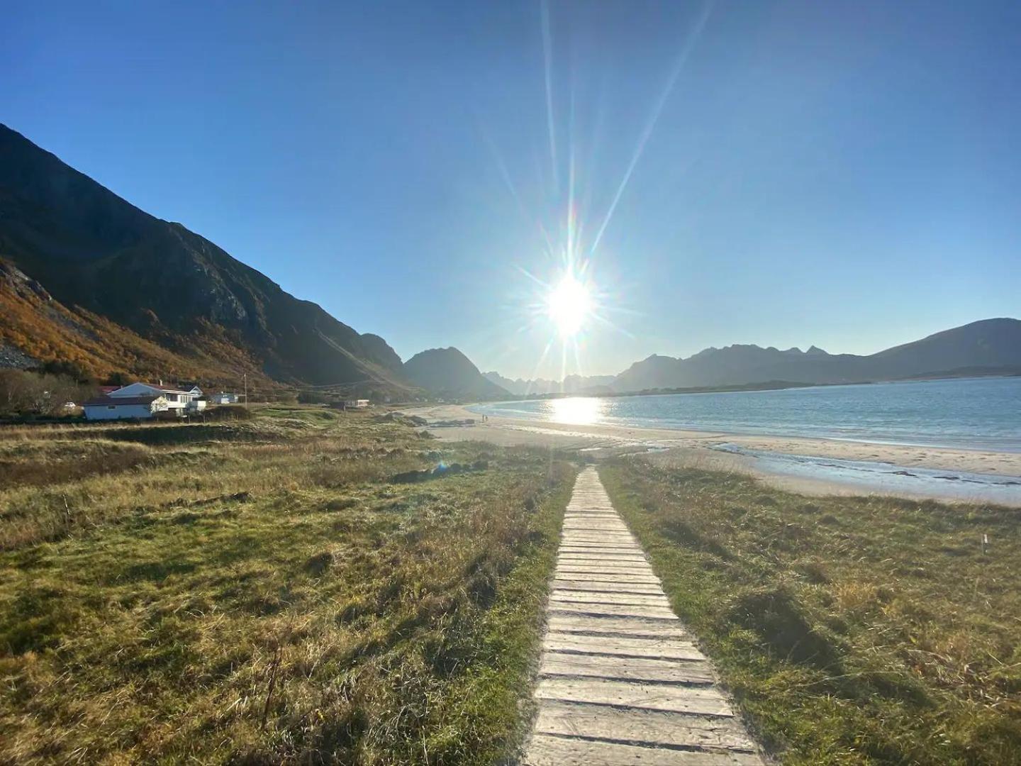 Exclusive Beach House Ramberg - Your Private Oasis Exteriér fotografie