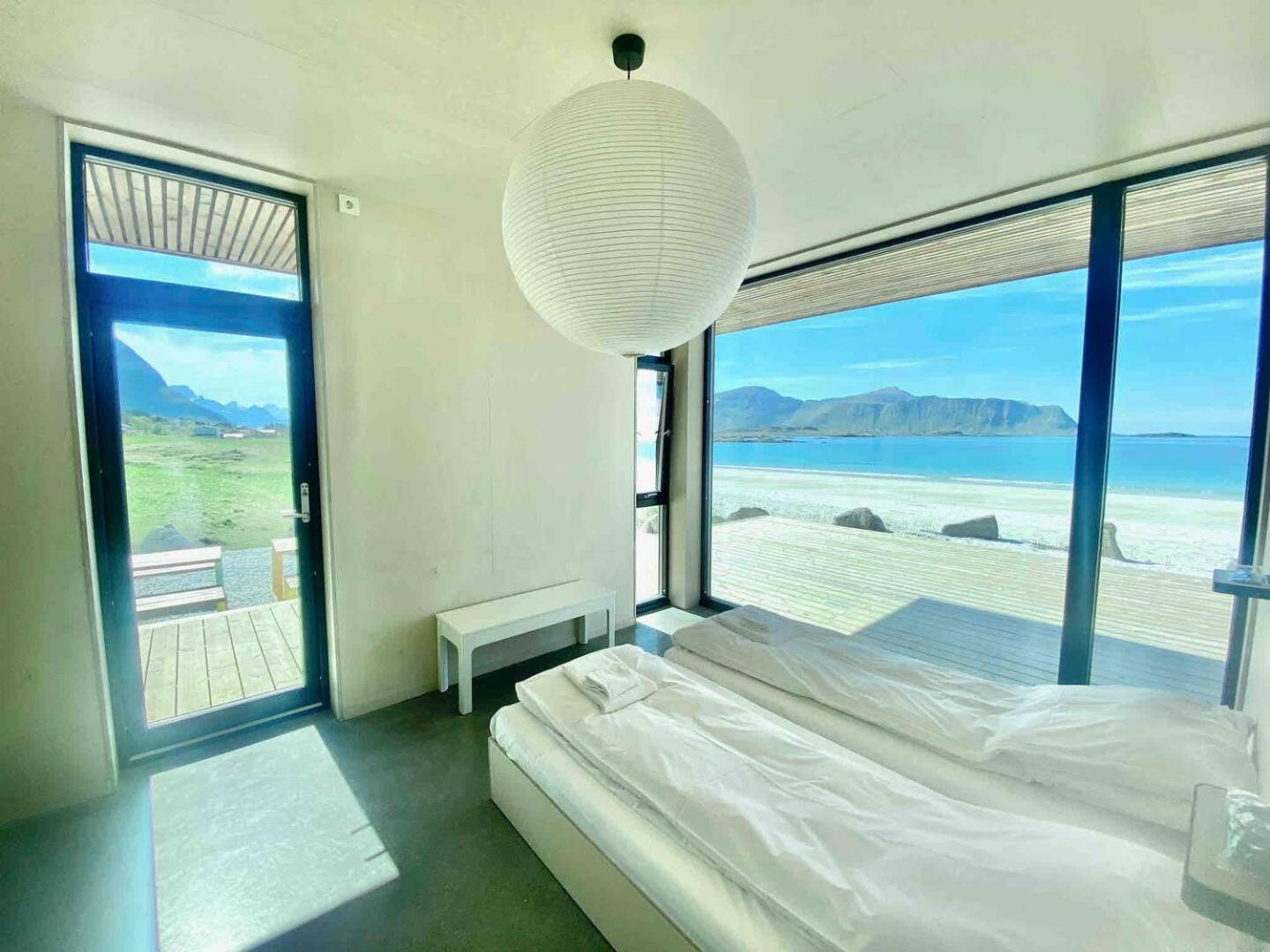 Exclusive Beach House Ramberg - Your Private Oasis Exteriér fotografie