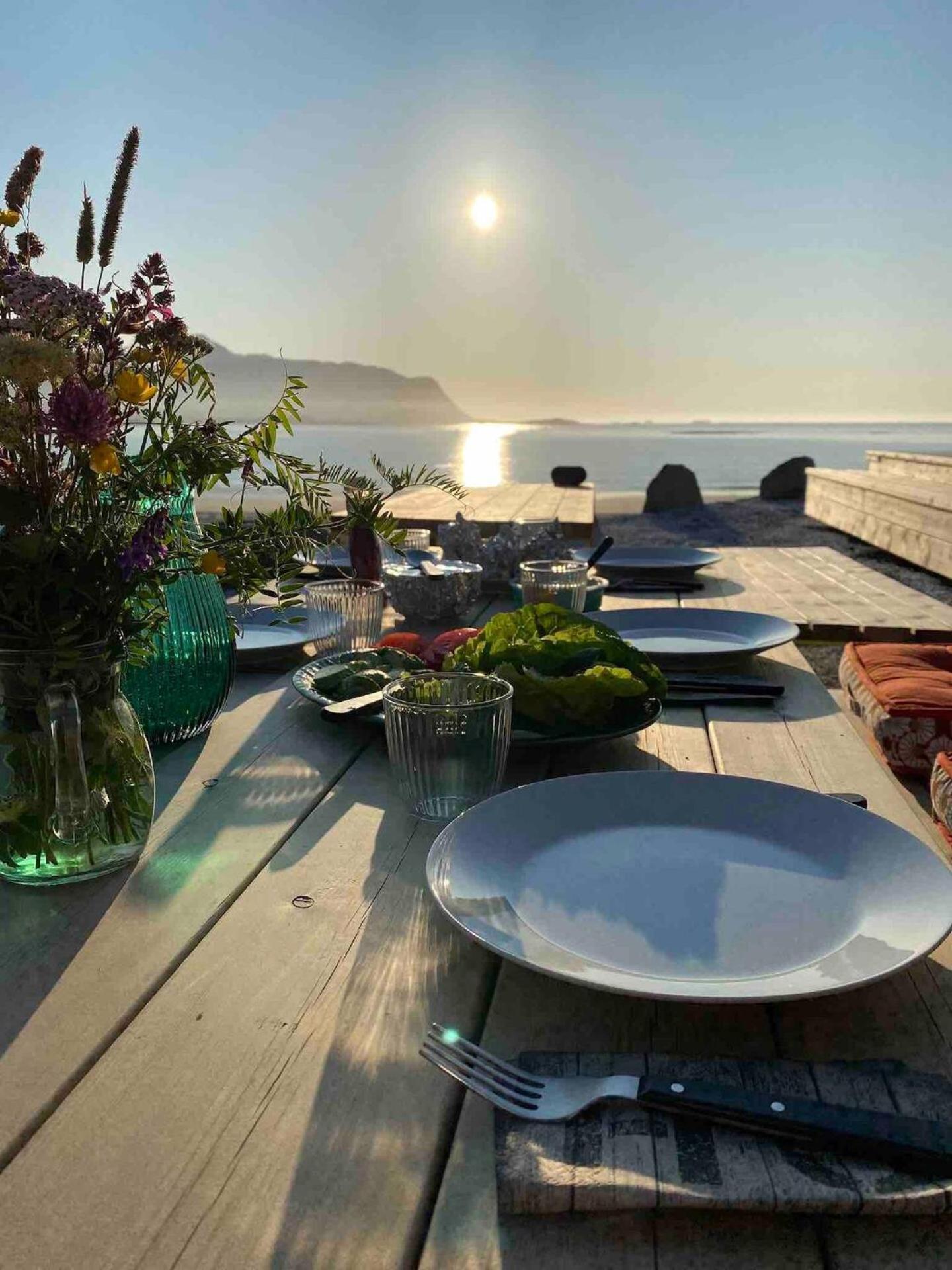 Exclusive Beach House Ramberg - Your Private Oasis Exteriér fotografie